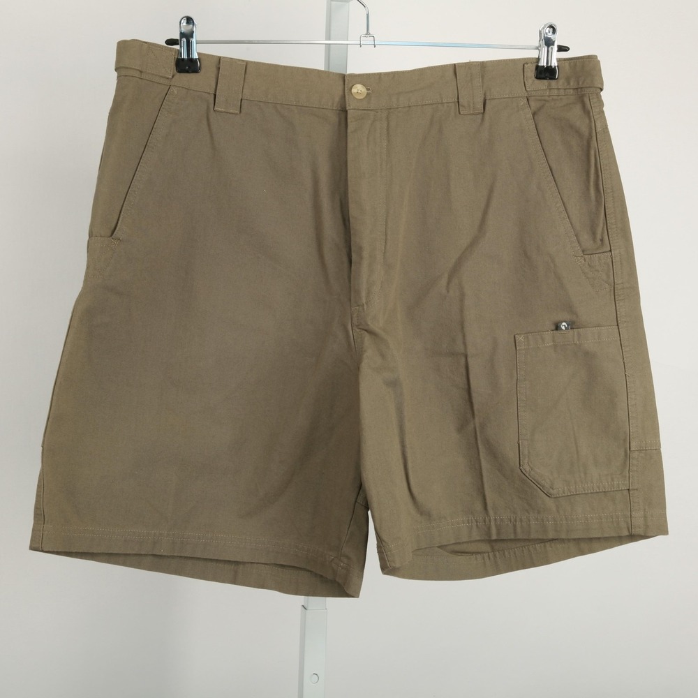 Sportif USA Shorts Mens 38 Khaki Green Outdoor Utility Cargo Pocket Hiking